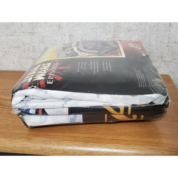 New SEALED Vintage Star Wars Episode 1 Phantom Menace Twin Sheet Set - Picture 4 of 11